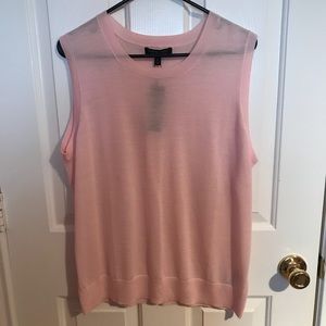 NWT banana republic pink sweater vest